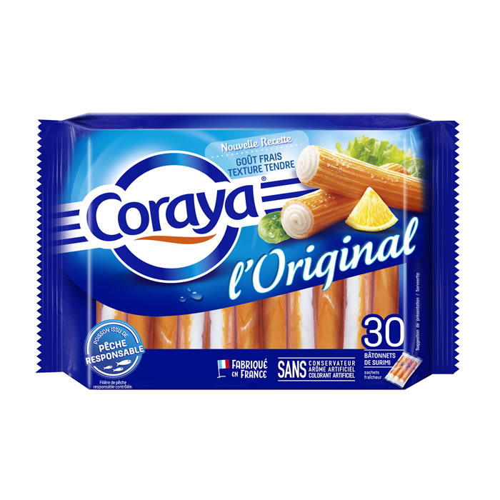 Bâtonnets de surimi – CORAYA L’Original