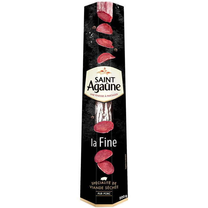 SAINT AGAUNE – Saucisson sec Moyen Format 200g