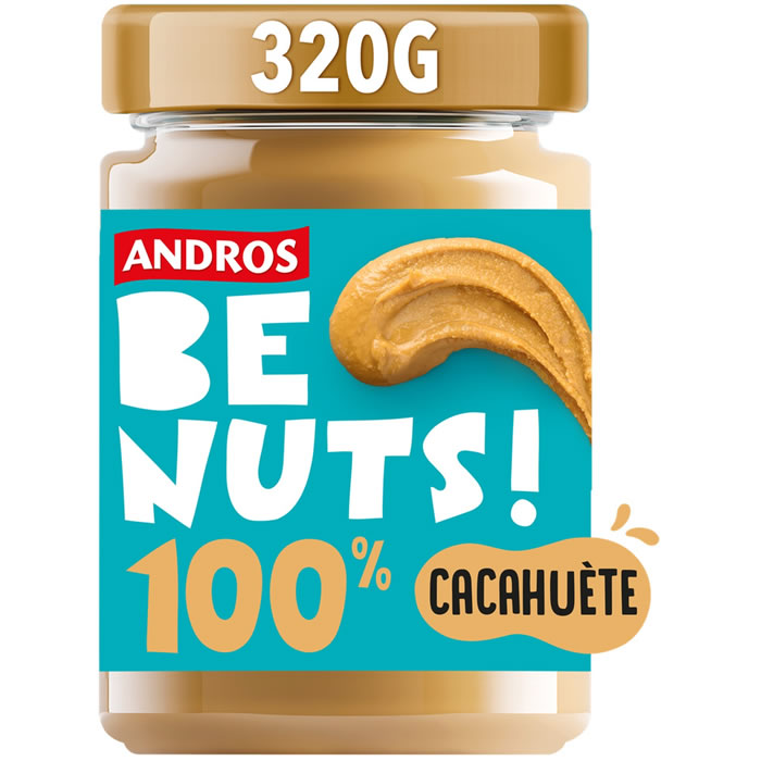 ANDROS Be Nuts – Beurre de cacahuète 320 g