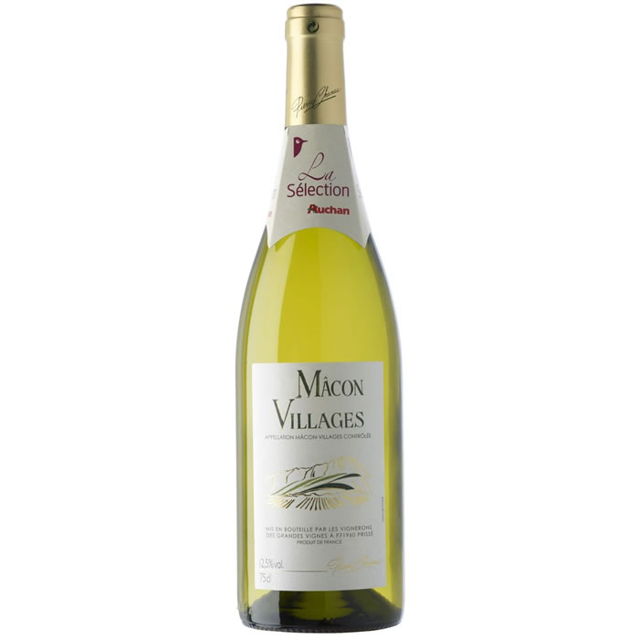 PIERRE CHANAU – Mâcon Villages Vin blanc AOP 75 cl