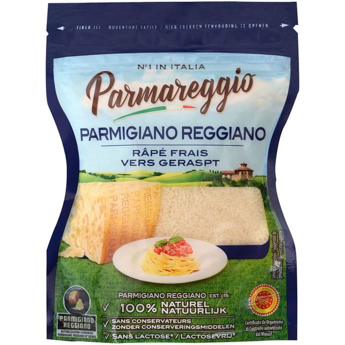 PARMAREGGIO – Parmigiano Reggiano râpé AOP – 60g