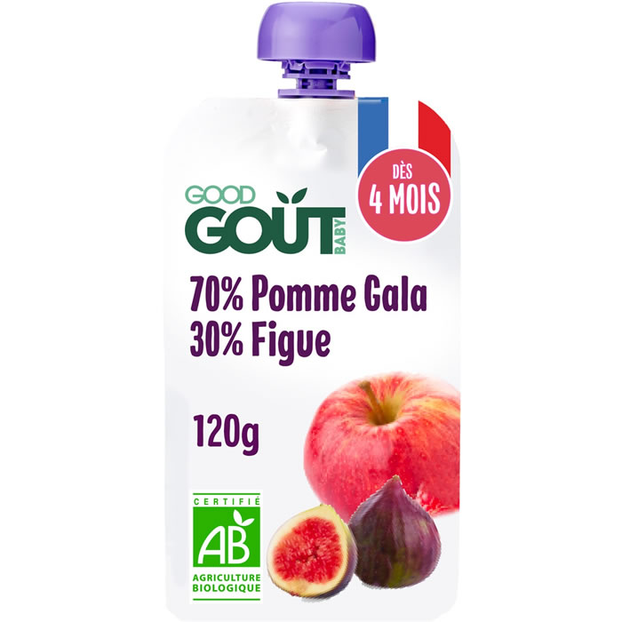 GOOD GOUT – Dessert pomme et figue 120 g