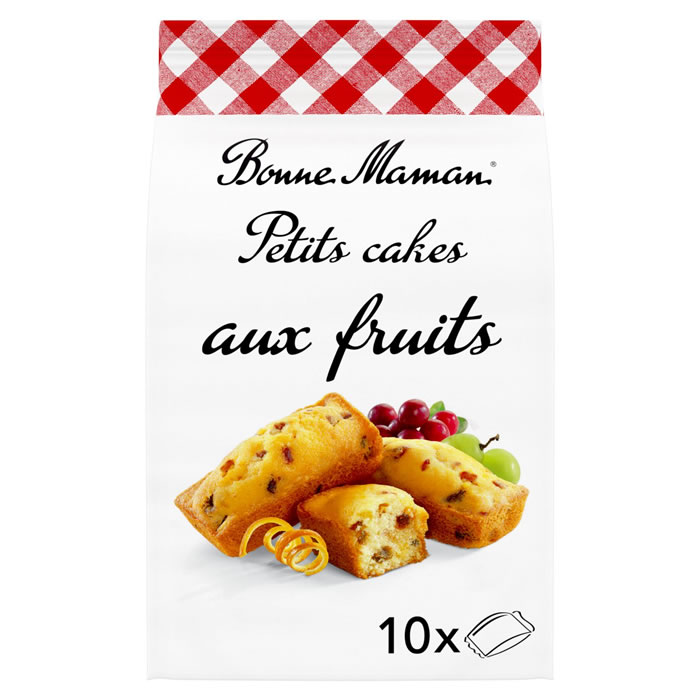 BONNE MAMAN – Gâteaux fourrés aux fruits 300g