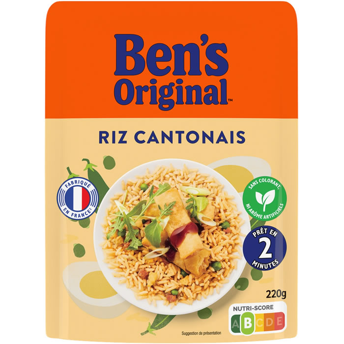 BEN’S Original Riz cantonais micro-ondes 220g