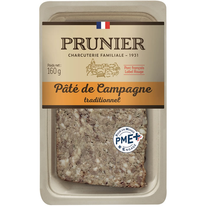 MAISON PRUNIER – Pâté de campagne traditionnel 160g