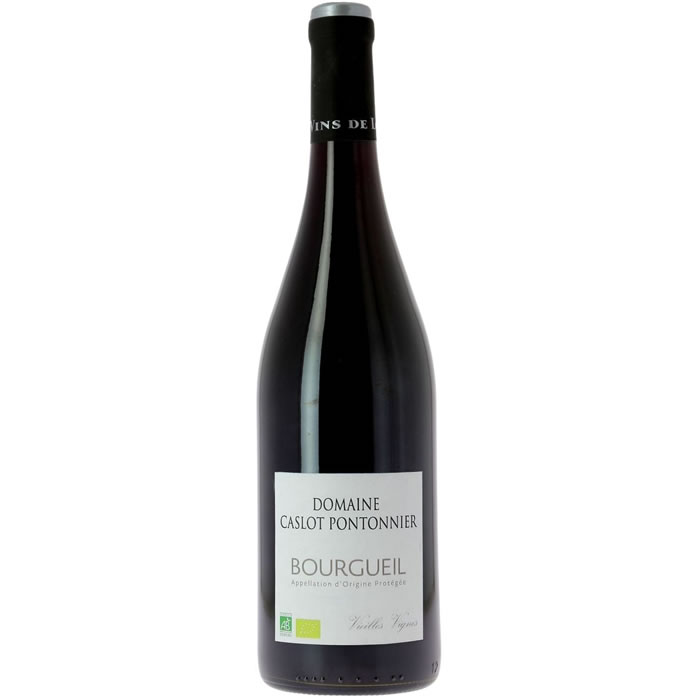 Vin rouge bio AOP BOURGUEIL Domaine Caslot Pontonnier 75 cl