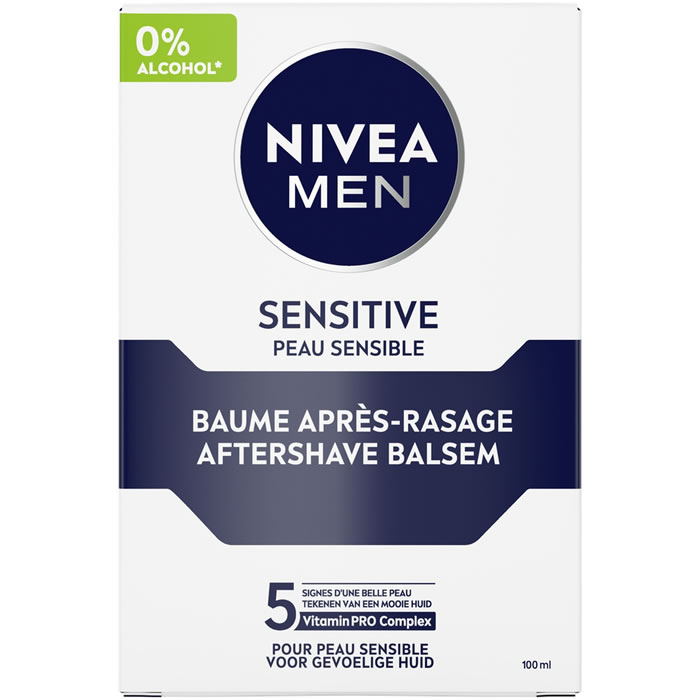 NIVEA Men – Baume après-rasage homme hydratant et apaisant camomille