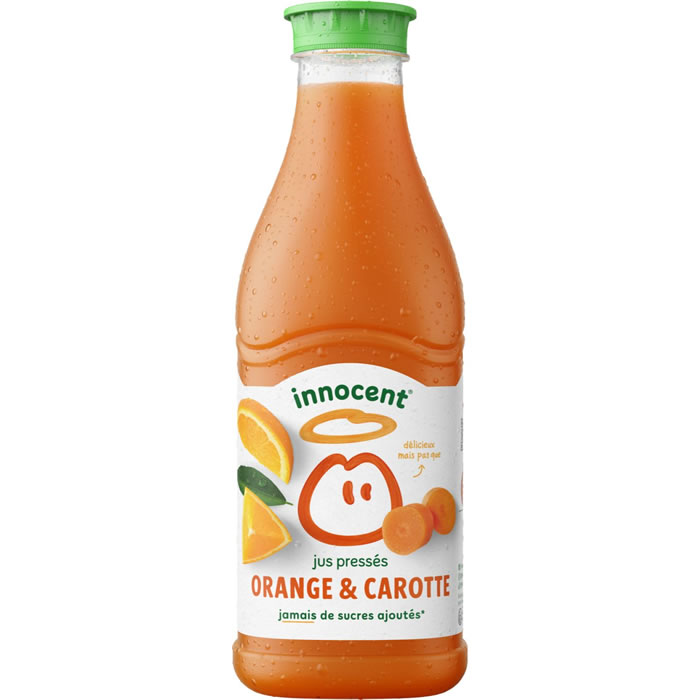 INNOCENT – Pur jus d’orange et carotte 90 cl