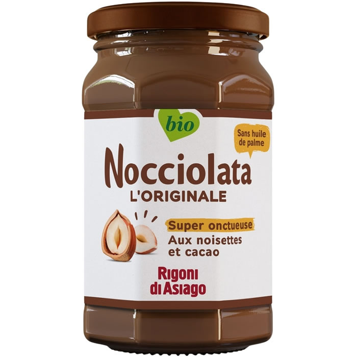 NOCCIOLATA L’Originale – Pâte à tartiner au cacao et noisettes bio 250 g