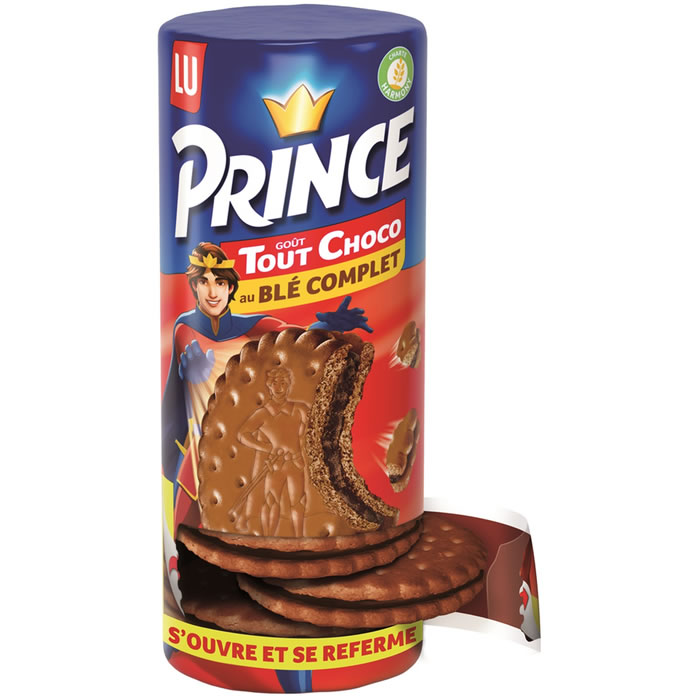 PRINCE – Biscuits fourrés tout chocolat 300 g