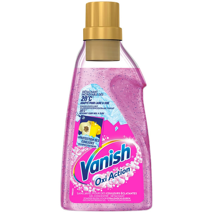 VANISH Oxi Action Gel détachant textile raviveur de couleur 750 ml