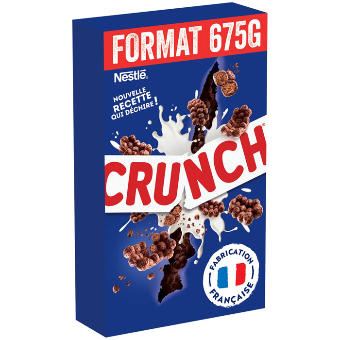 CRUNCH – Céréales au chocolat 675 g