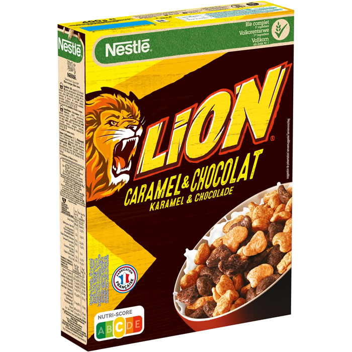 NESTLE Lion – Céréales au chocolat et caramel 400 g