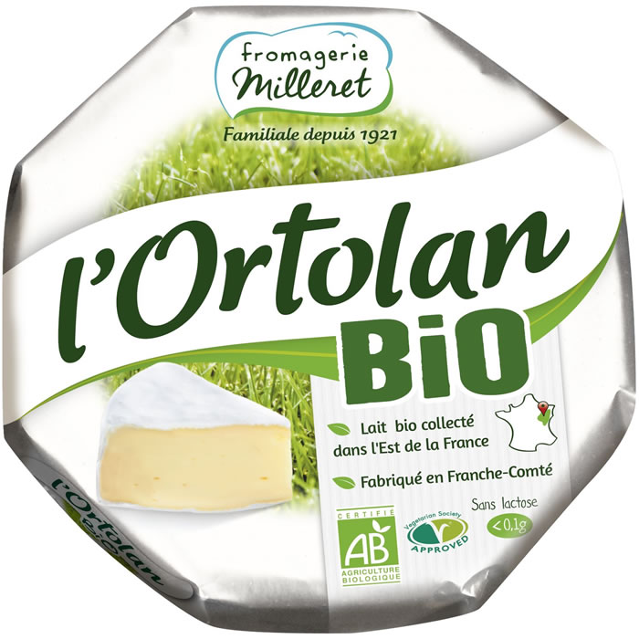 FROMAGERIE MILLERET – Ortolan bio 250g