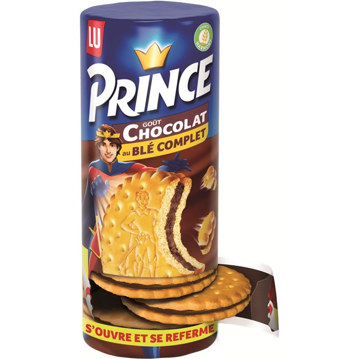 Biscuits fourrés au chocolat au lait PRINCE 300g