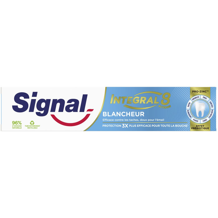 SIGNAL Intégral 8 – Dentifrice blancheur 75 ml