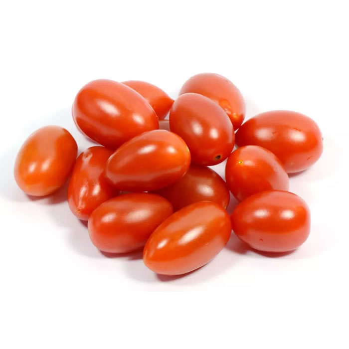 Tomates cerises allongée
