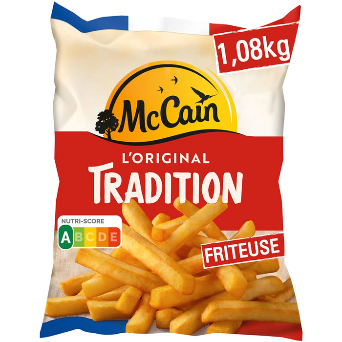 MC CAIN Tradition – Frites classiques 1,08kg