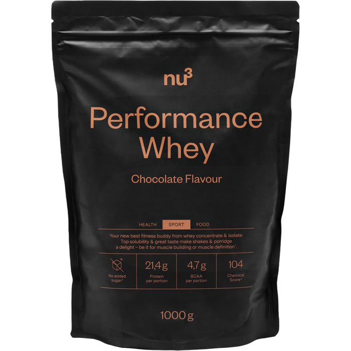 nu3 Whey performance au chocolat 1kg