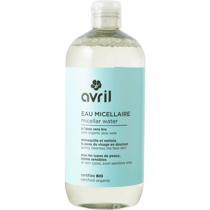 AVRIL – Eau micellaire démaquillante à l’aloe vera bio