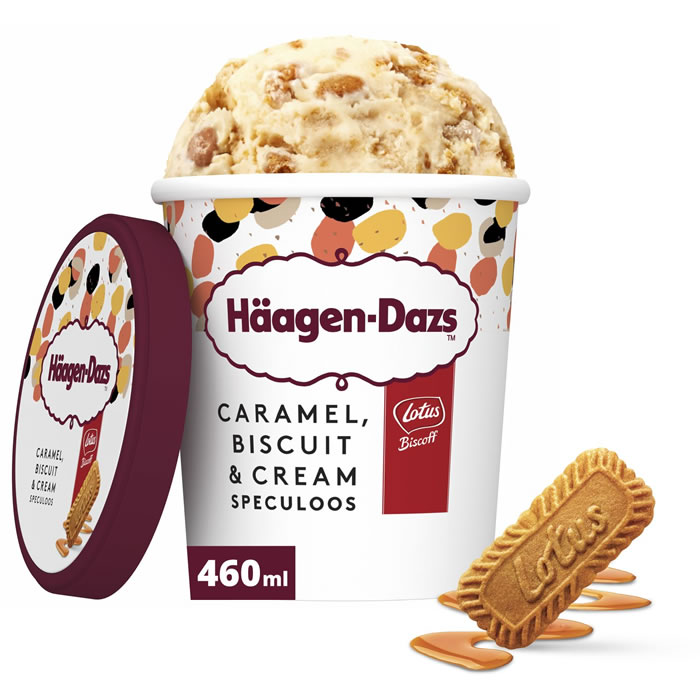 HÄAGEN-DAZS – Crème glacée au caramel et speculoos