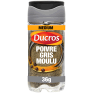 DUCROS Poivre gris moulu n°7 classique 36g