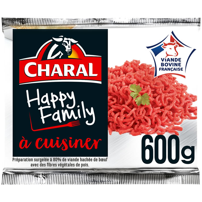 CHARAL – Viande hachée de boeuf à cuisiner 600g