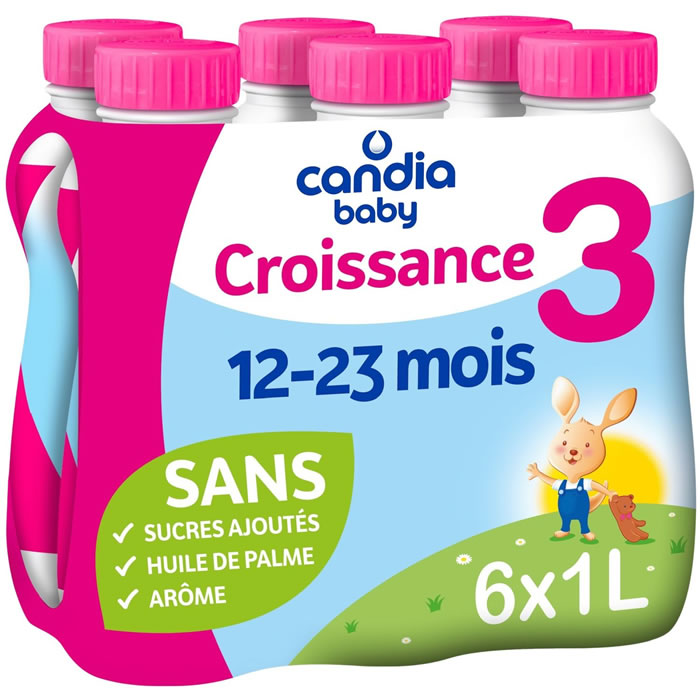 Lait de croissance liquide 12/23 mois CANDIA Baby