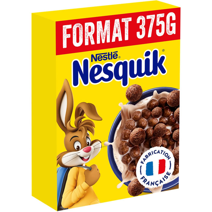 NESTLE Nesquik – Céréales au chocolat 375 g