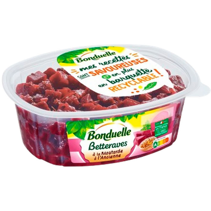 BONDUELLE – Betteraves à la moutarde à l’ancienne 300g