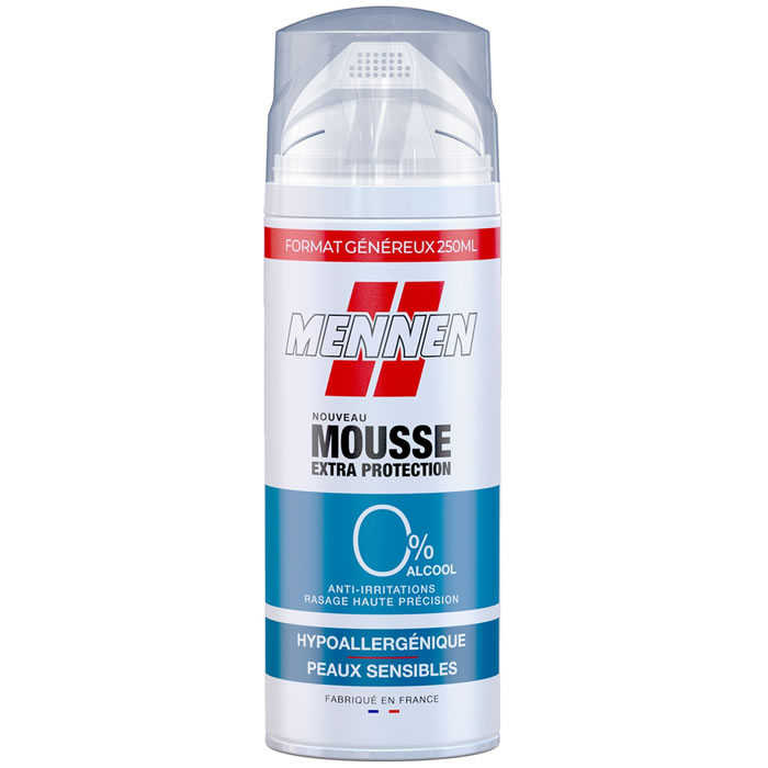 MENNEN Extra Protection – Mousse à raser homme 250 ml