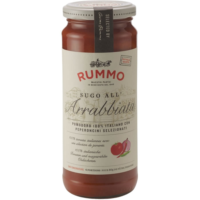 RUMMO – Sauce Arrabbiata 340g