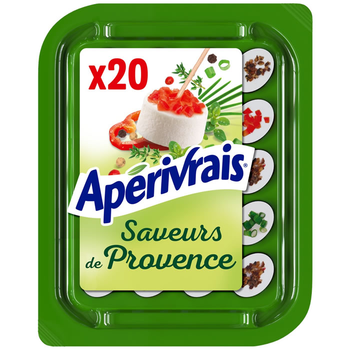 APERIVRAIS Saveurs de Provence – Bouchées de fromage frais 100g