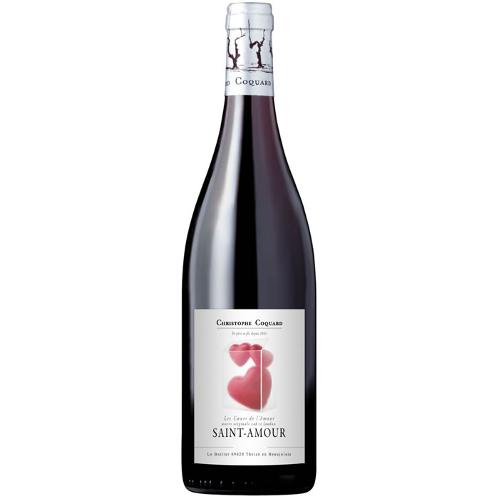Vin rouge AOP SAINT-AMOUR Maison Coquard 75 cl