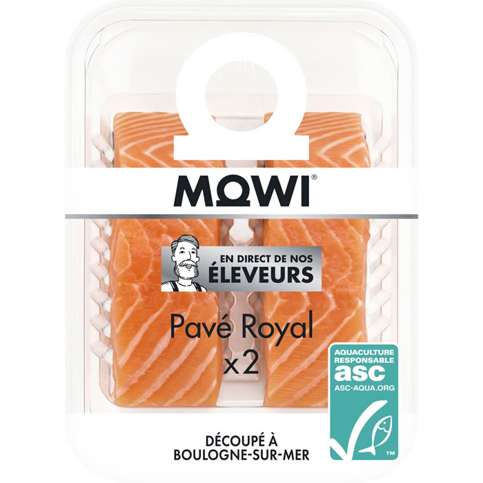 MOWI – Pavés de saumon royal ASC 2 x 115 g