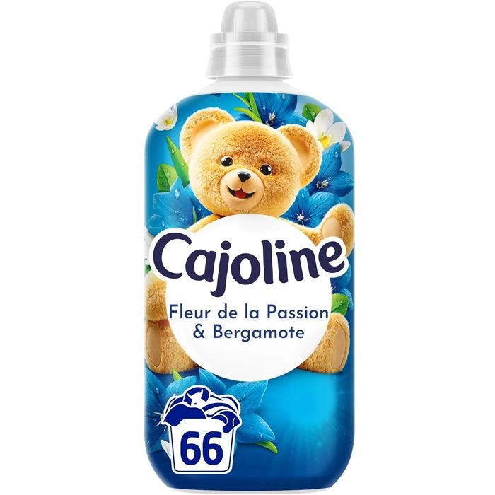 CAJOLINE Adoucissant concentré fleur passion et bergamote 1,4 L