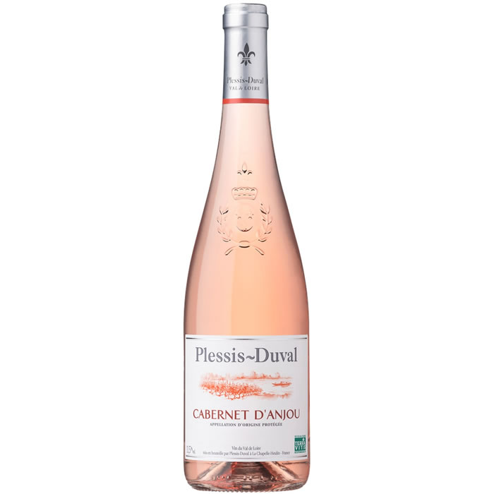 CABERNET D’ANJOU Plessis Duval – Vin rosé AOP 75cl