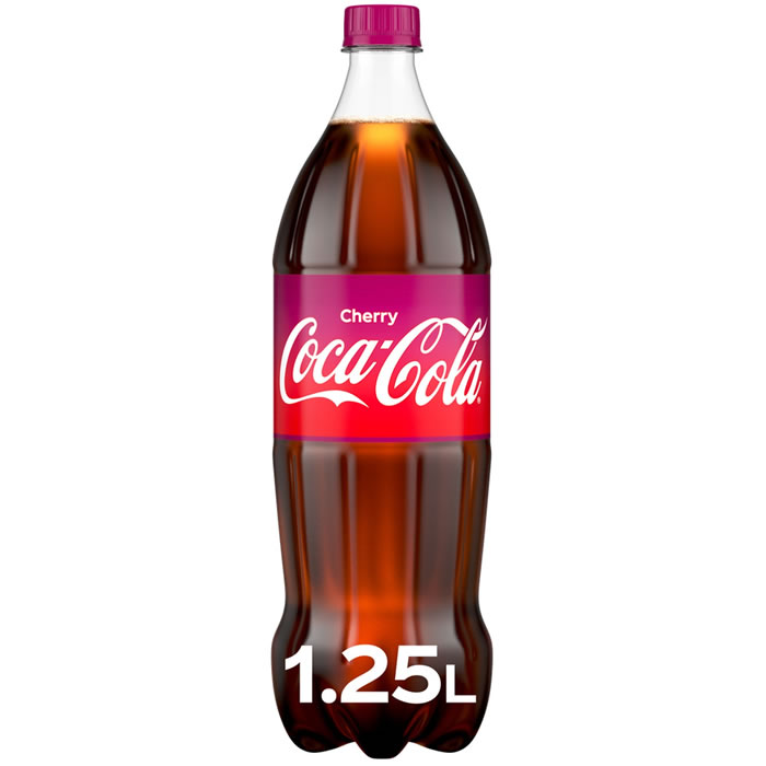 COCA-COLA – Boisson gazeuse aux extraits végétaux cerise 1,25 L