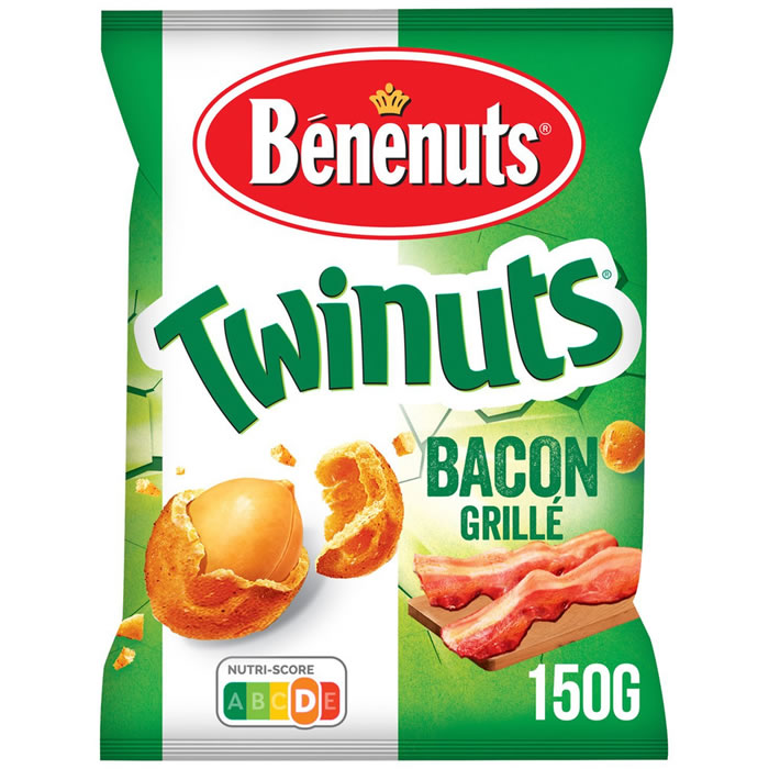 BENENUTS – Cacahuètes enrobées goût bacon 150g