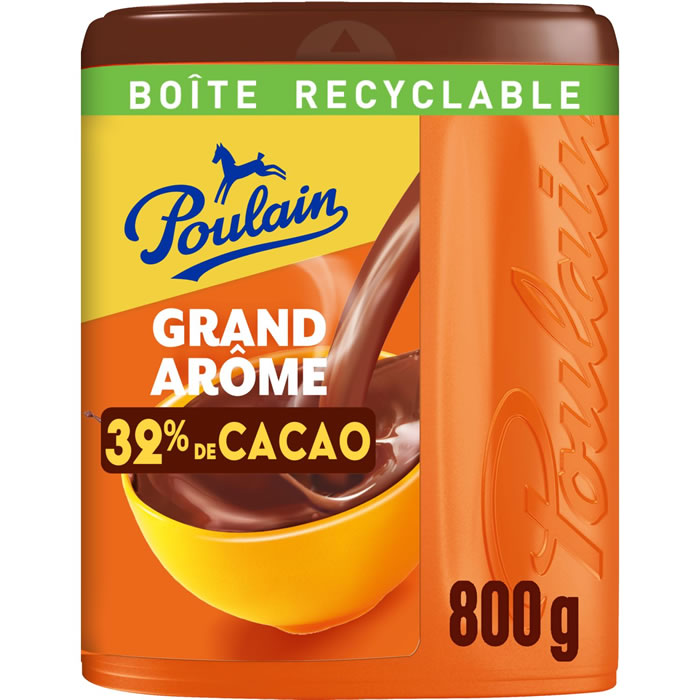 POULAIN – Grand arôme, chocolat en poudre 800 g