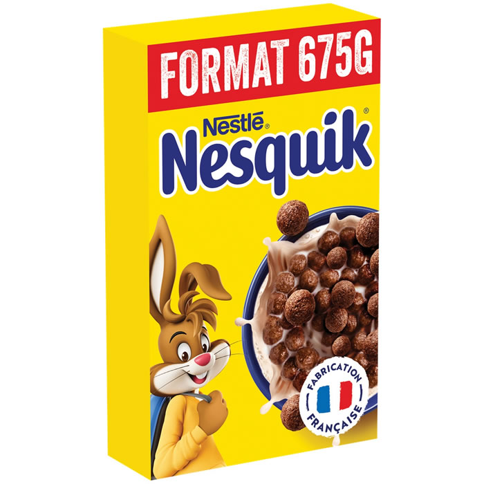 NESTLE Nesquik – Céréales au chocolat 675 g