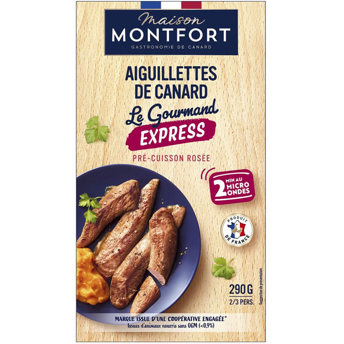MAISON MONTFORT – Aiguillettes de canard Le Gourmand Express 290 g