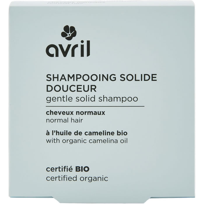 AVRIL – Shampoing solide à l’huile de cameline 85 g