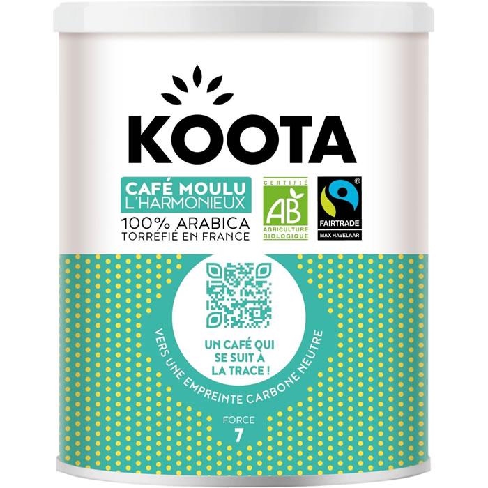 KOOTA L’Harmonieux – Café moulu N°7 bio 250g