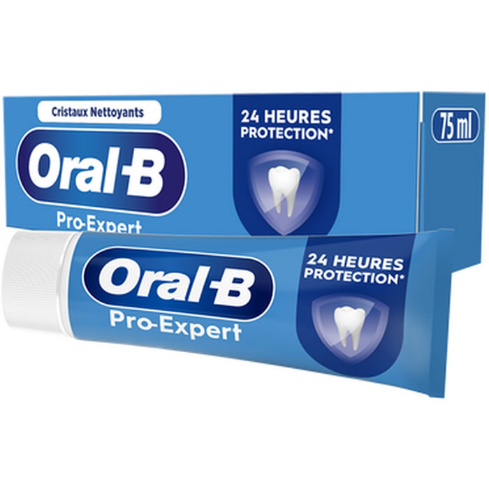 ORAL-B Pro Expert – Dentifrice protection aux cristaux nettoyants 75 ml