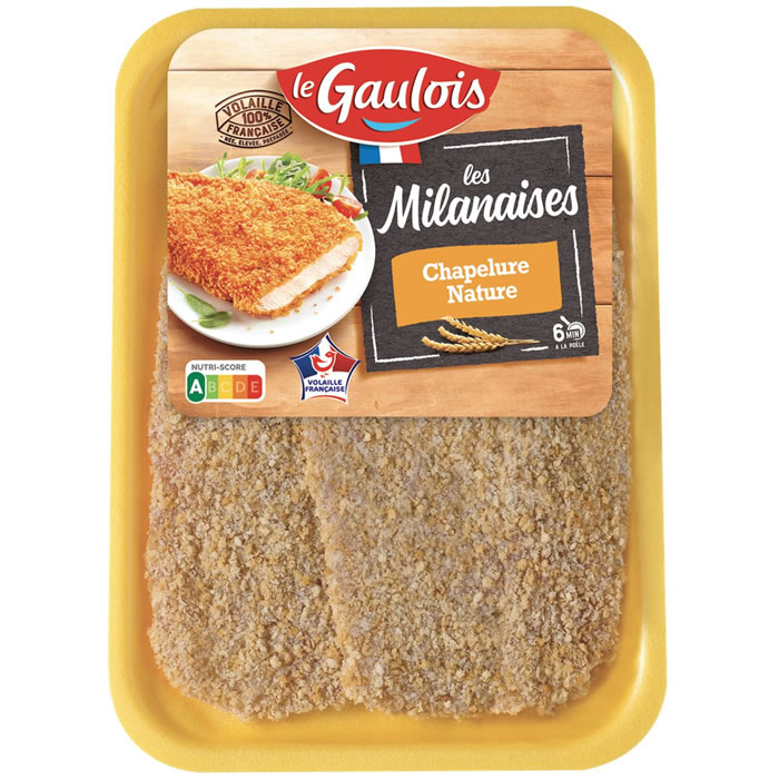 LE GAULOIS Escalopes de dinde à la milanaise