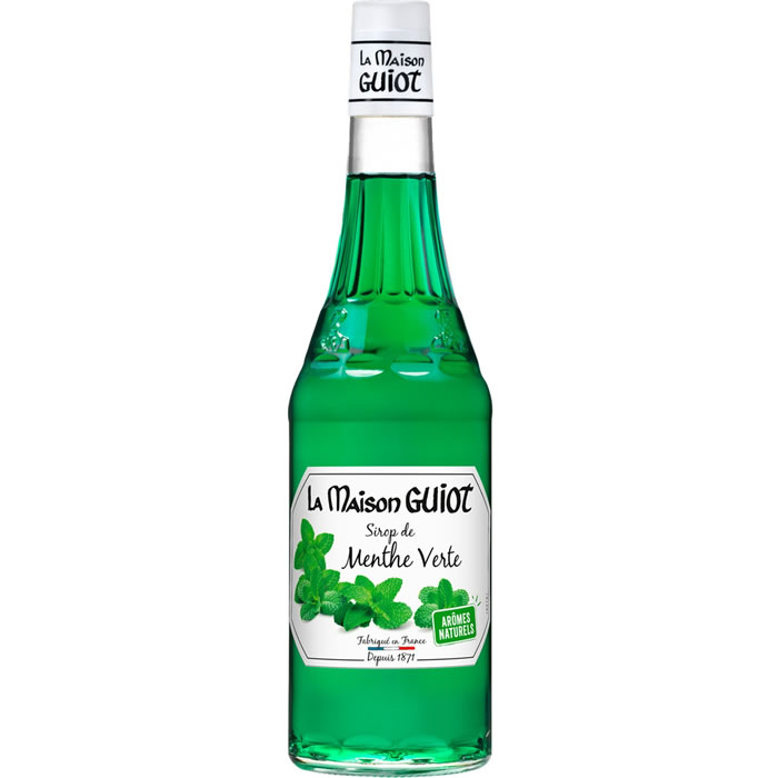 LA MAISON GUIOT – Sirop de menthe verte 70 cl