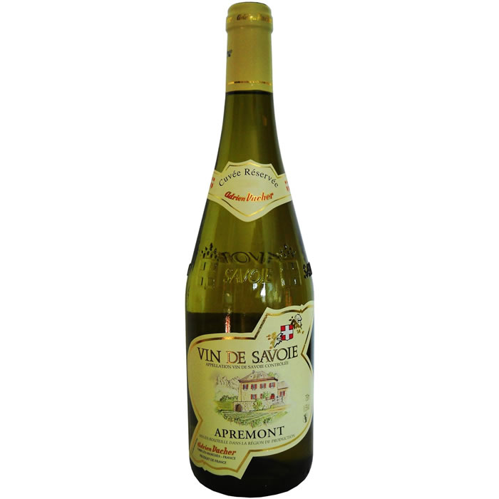 VIN DE SAVOIE APREMONT Adrien Vacher Vin blanc sec AOP 75 cl