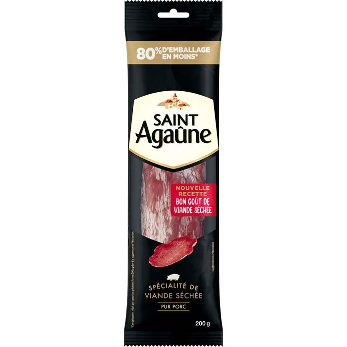 SAINT AGAUNE Les Classiques – Saucisson sec (200 g)