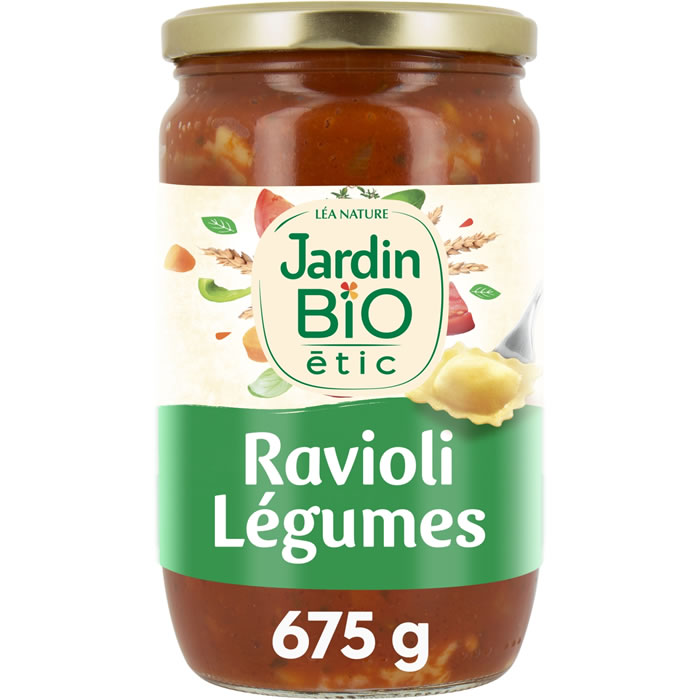 JARDIN BIO Étic – Ravioli aux légumes bio